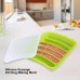 Sausage Mold - Silicone Sausage Hot Dog Making Mold with 6 Cavity DIY Cake Baking Kitchen Tools (Color : Green) - B07F8Q7BRN